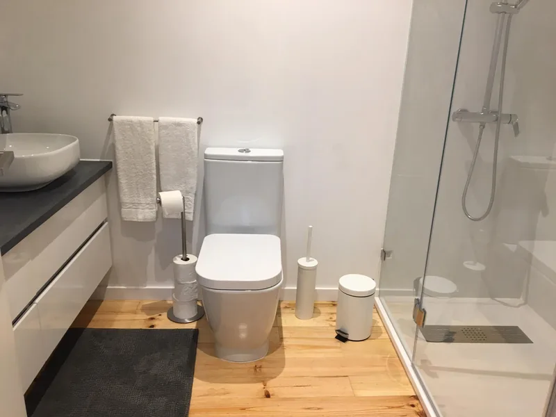 Casa de banho com duche