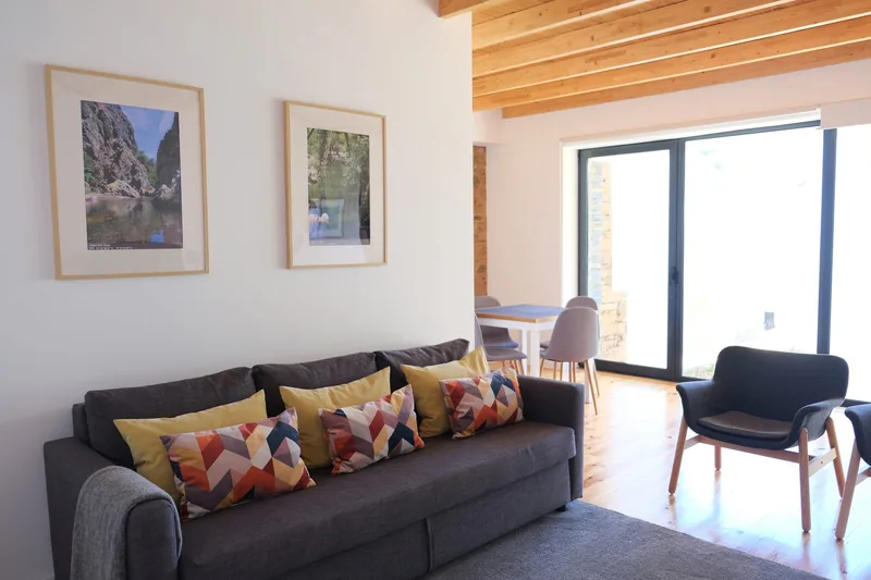 Sala de estar da Casa da Ribeira